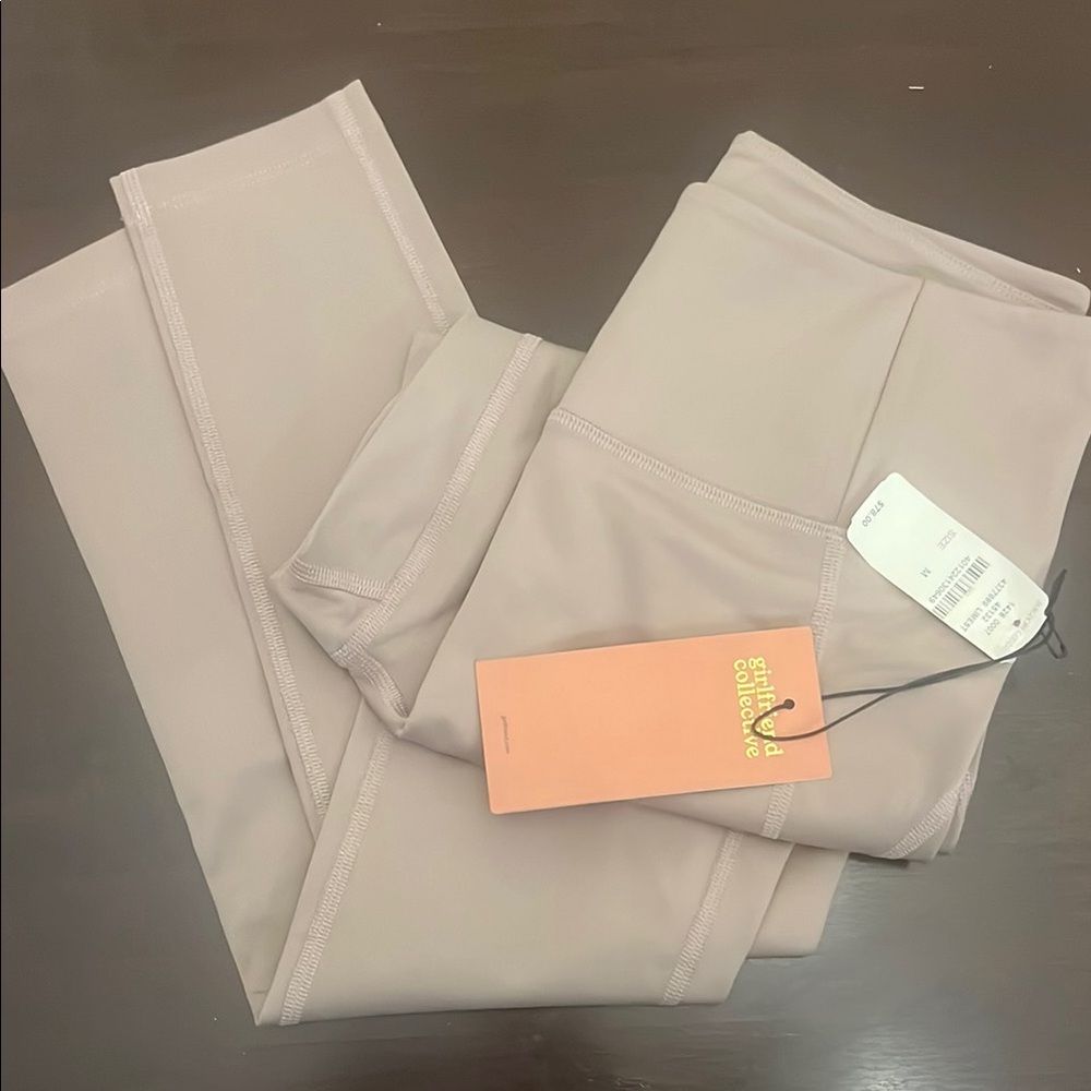 Girlfriend Collective Taupe Leggings